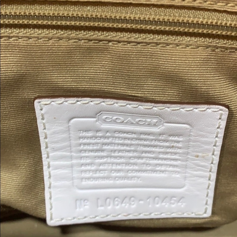 Authentic Coach Handbag - Picture 7 of 8